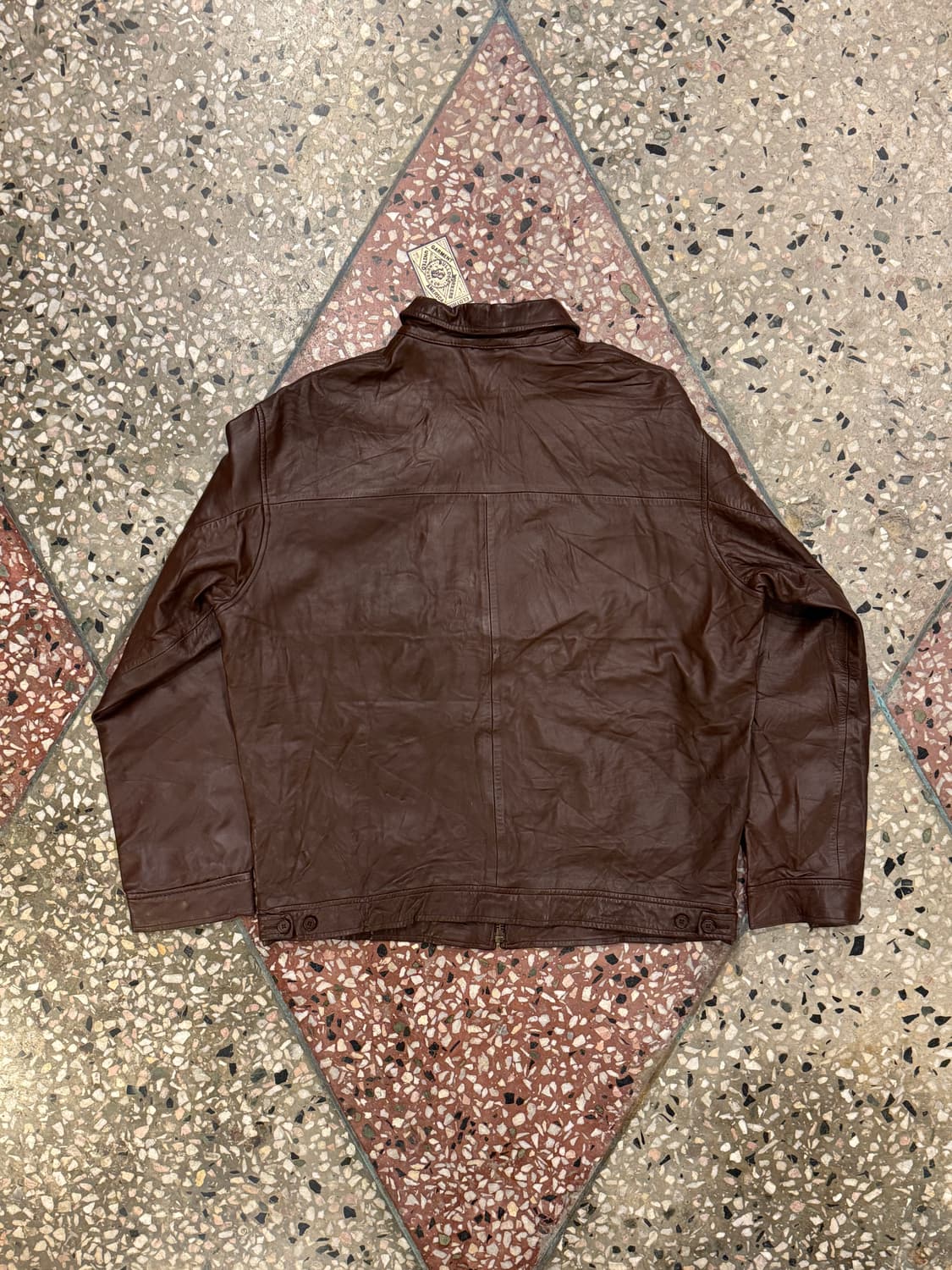 폴로 랄프로렌 맥스웰 레더 자켓 (L) 상품이미지4