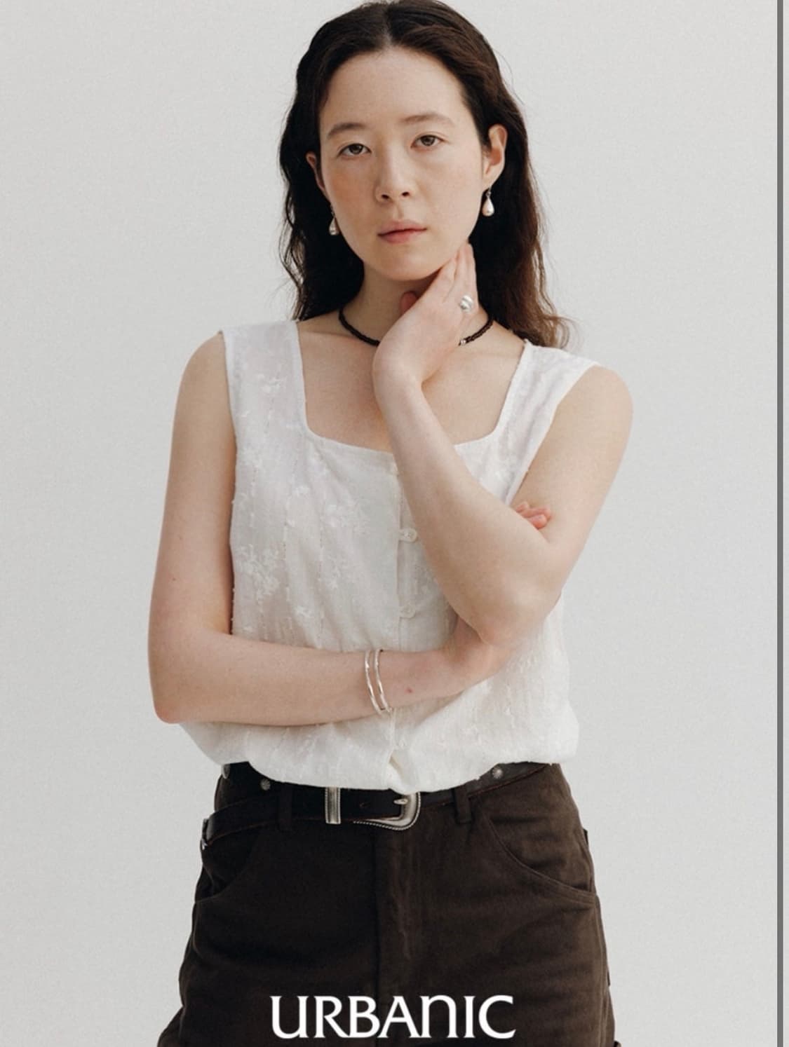 얼바닉30 바인즈 블라우스! lfm 프라다 에토스 아모멘토 낫띵리튼르메르 상품이미지3