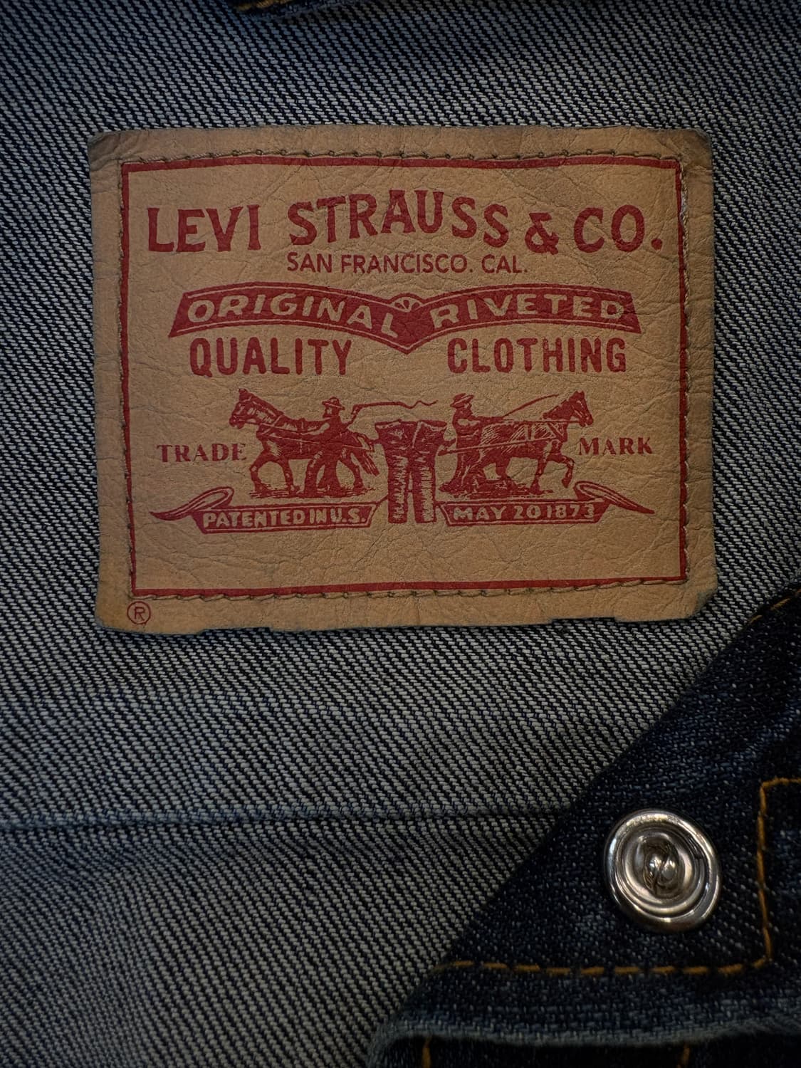 리바이스 키즈 타입3 데님 자켓 상품이미지4