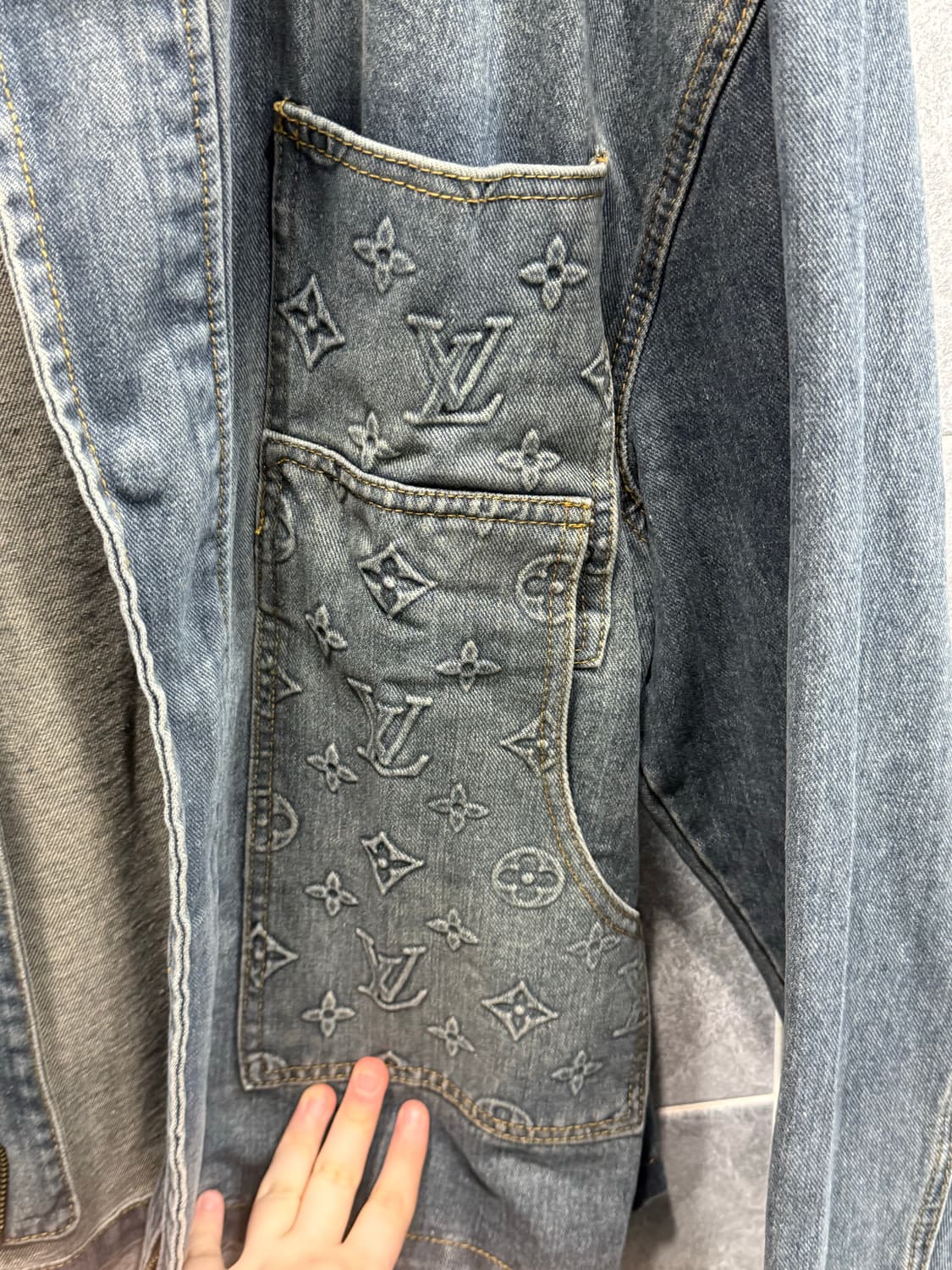 루이비통 데님 자켓 상품이미지3