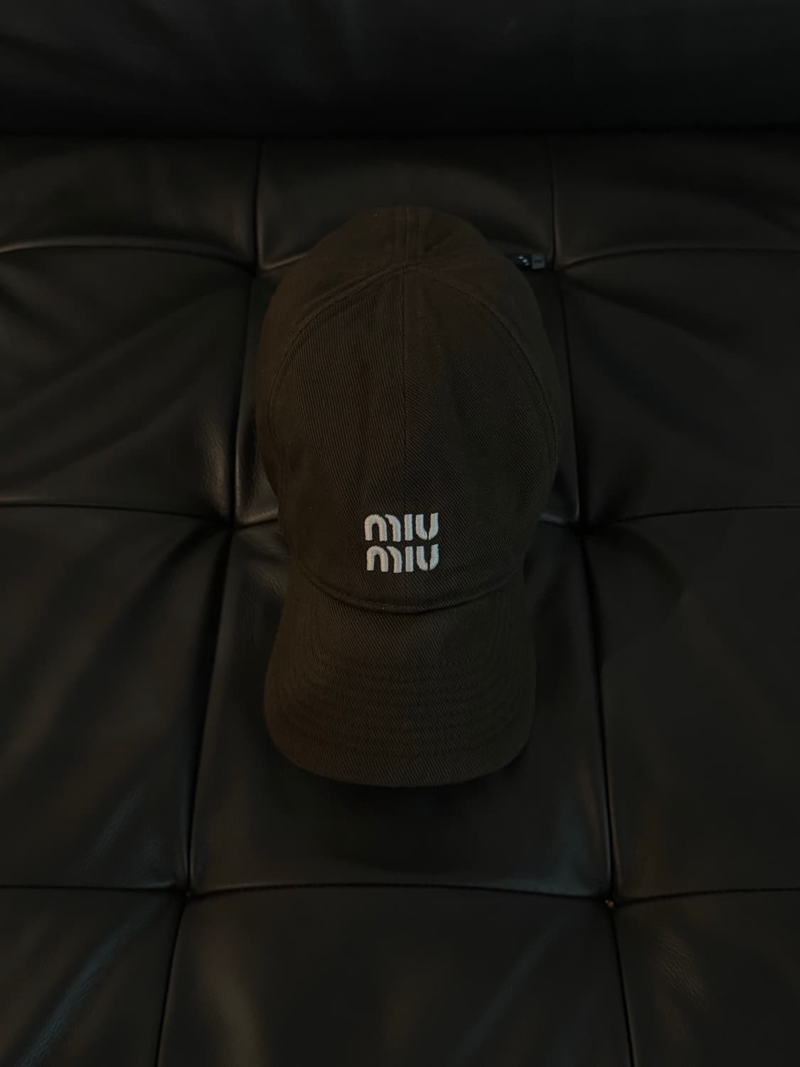 미우미우 데님 베이스볼 캡 상품이미지1
