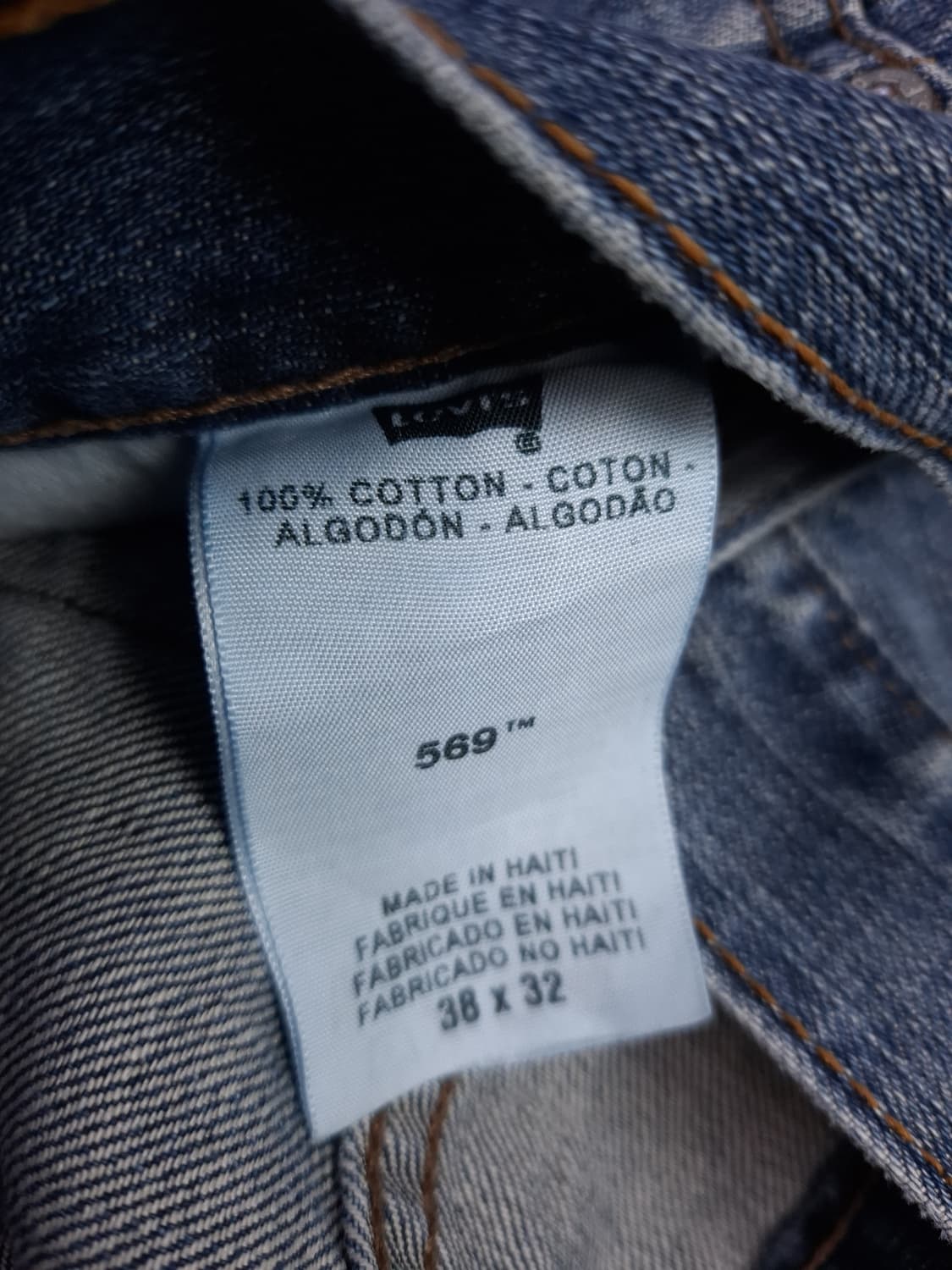오리지날 리바이스 569 데님 진 상품이미지5