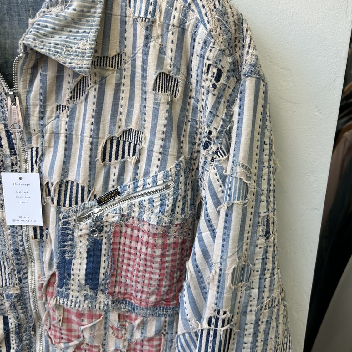 15929 - 캐피탈 리버티 보로 집업 블루종 자켓 상품이미지4