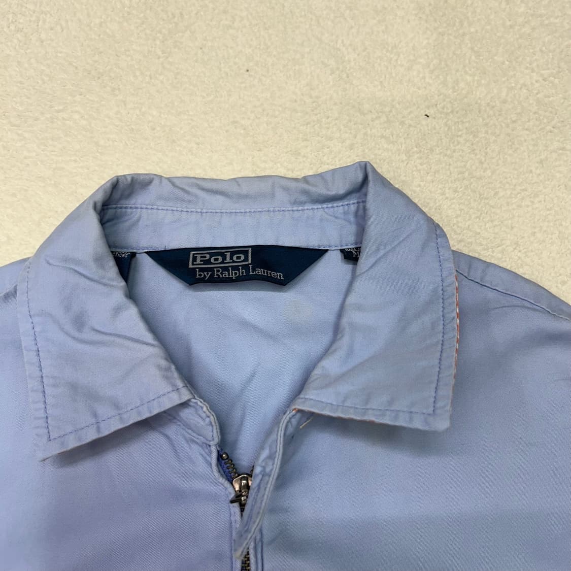 Polo milky blue swing top blouson 상품이미지6