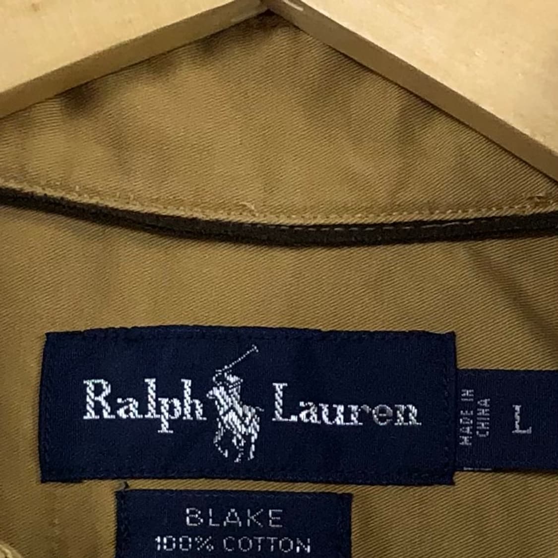 L 폴로 솔리드코튼 셔츠 상품이미지3