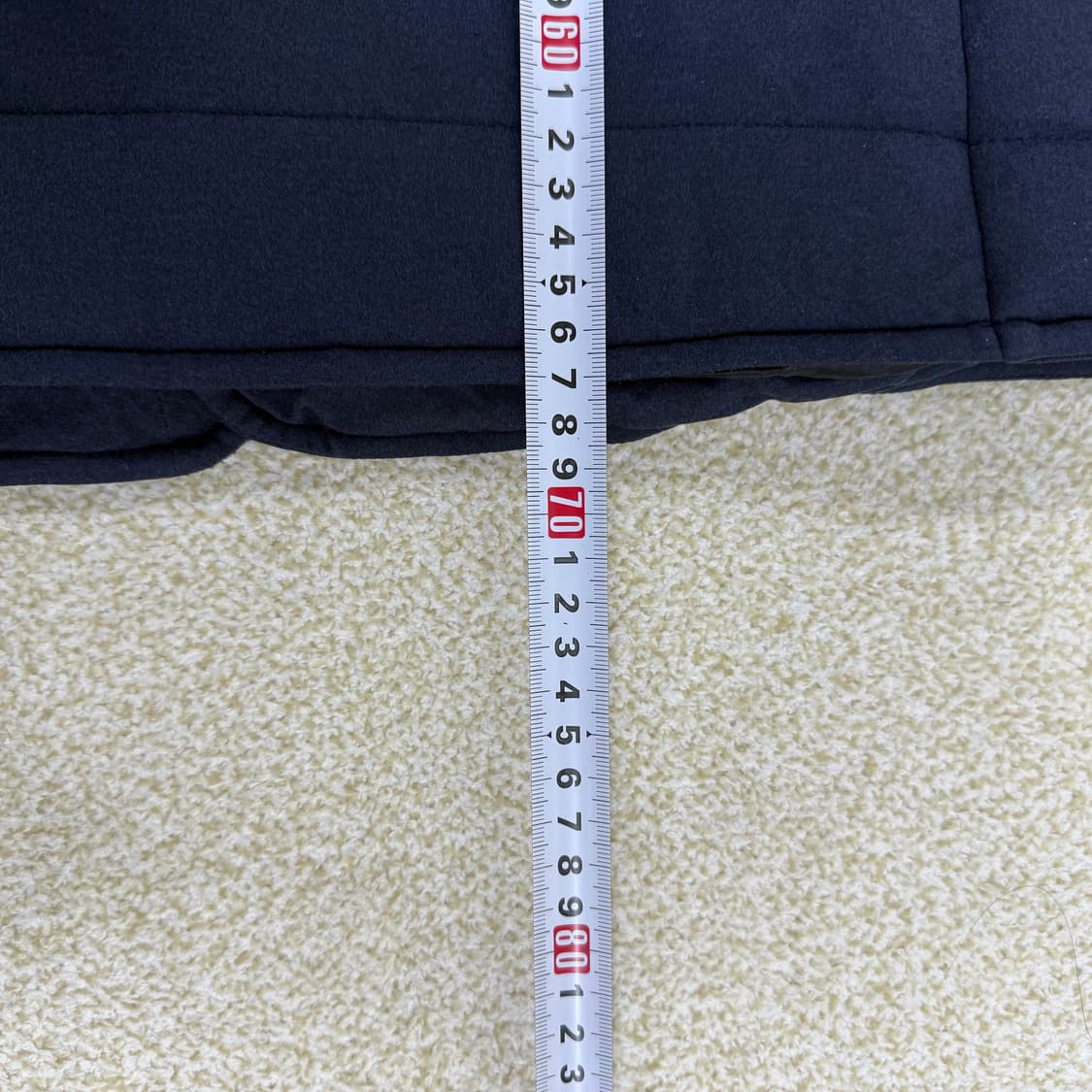 [95] 올젠 네이비 퀄팅 코트 자켓 0112T1 상품이미지5