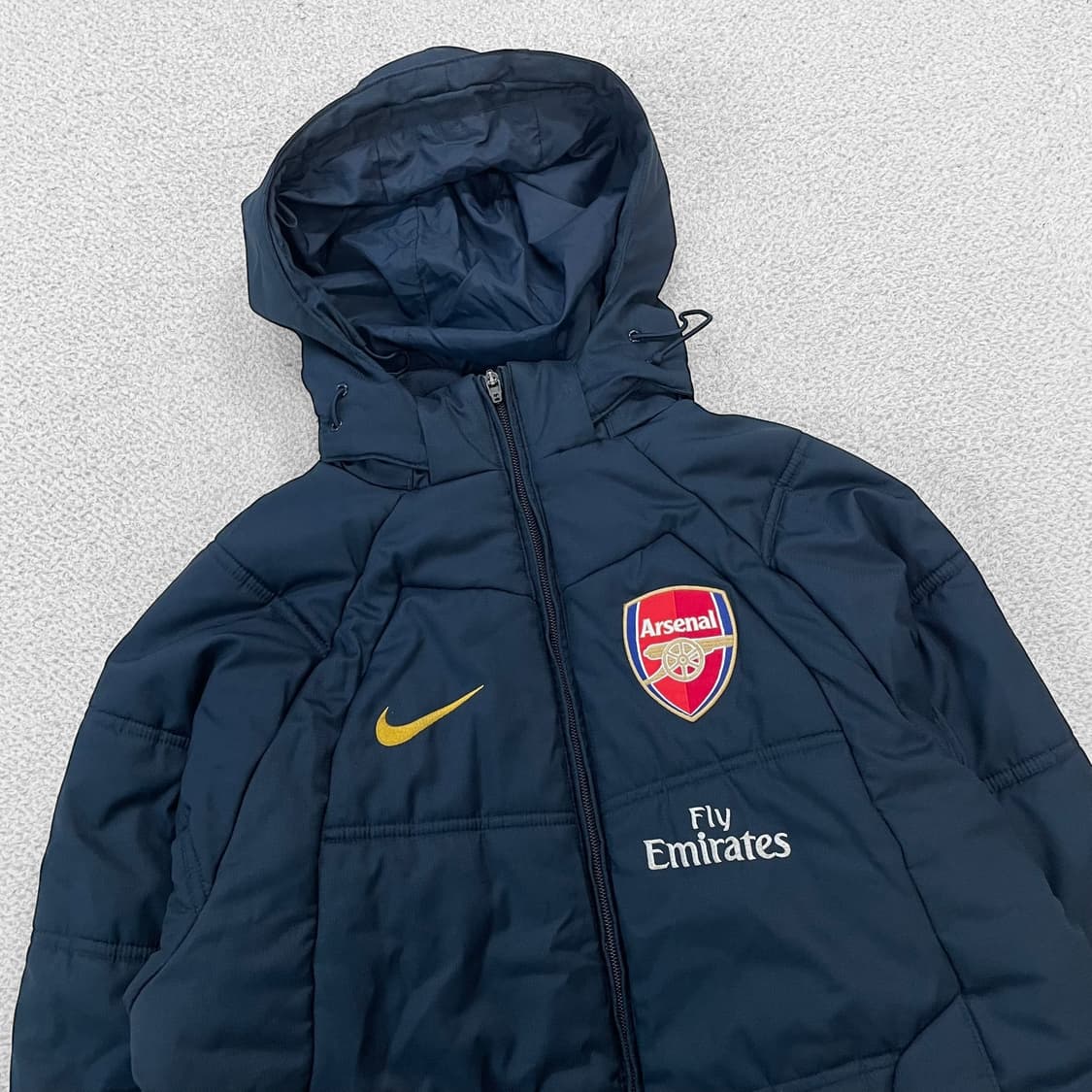 나이키 08 아스날 후드 패디드 점퍼 네이비 상품이미지2