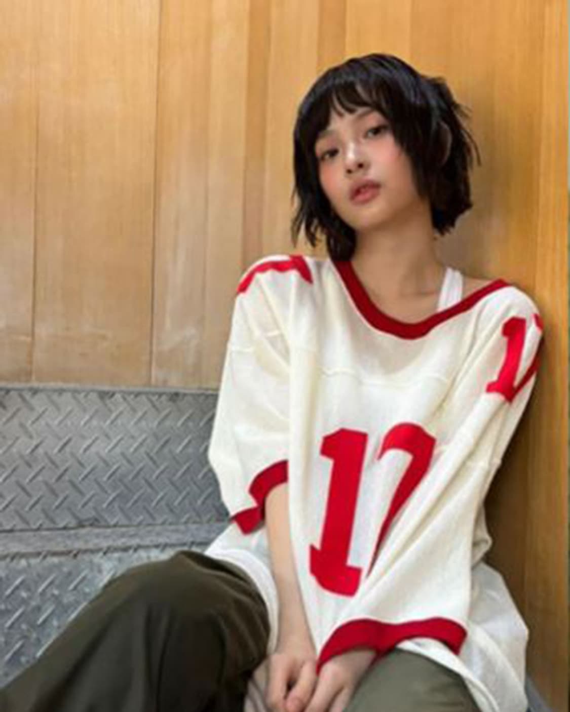 인스크라이어 INSCRIRE Mesh Football Tee 상품이미지3