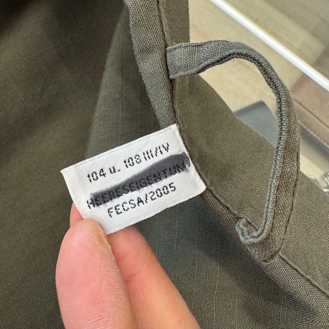 오스트리아군 올리브 필드 자켓 (L)   상품이미지5