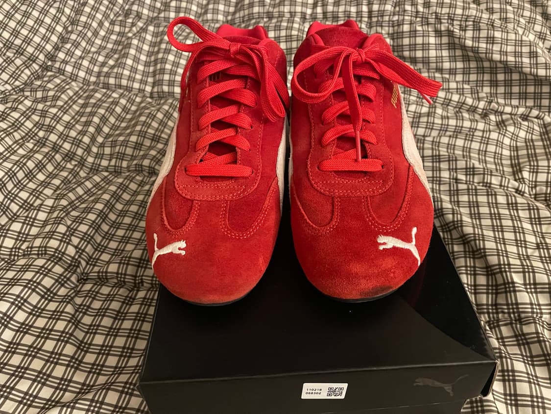 푸마 스피드캣 OG 레드 화이트 상품이미지4