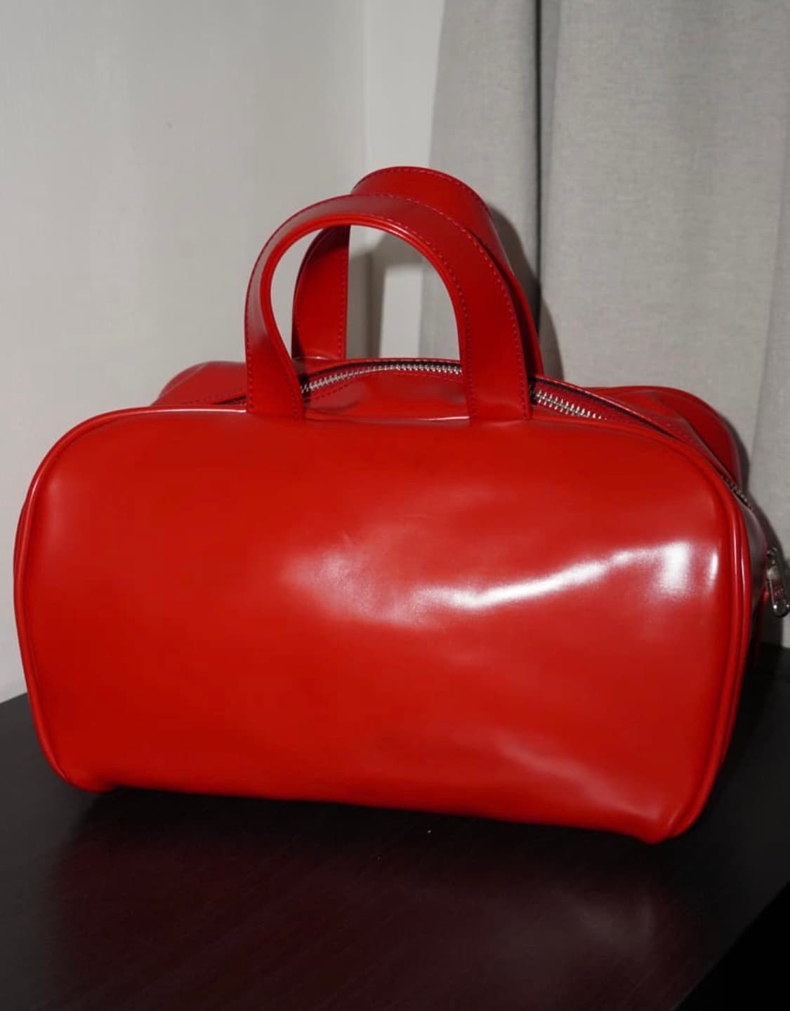 commedesgarcons 꼼데가르송 볼링백 레드  상품이미지4