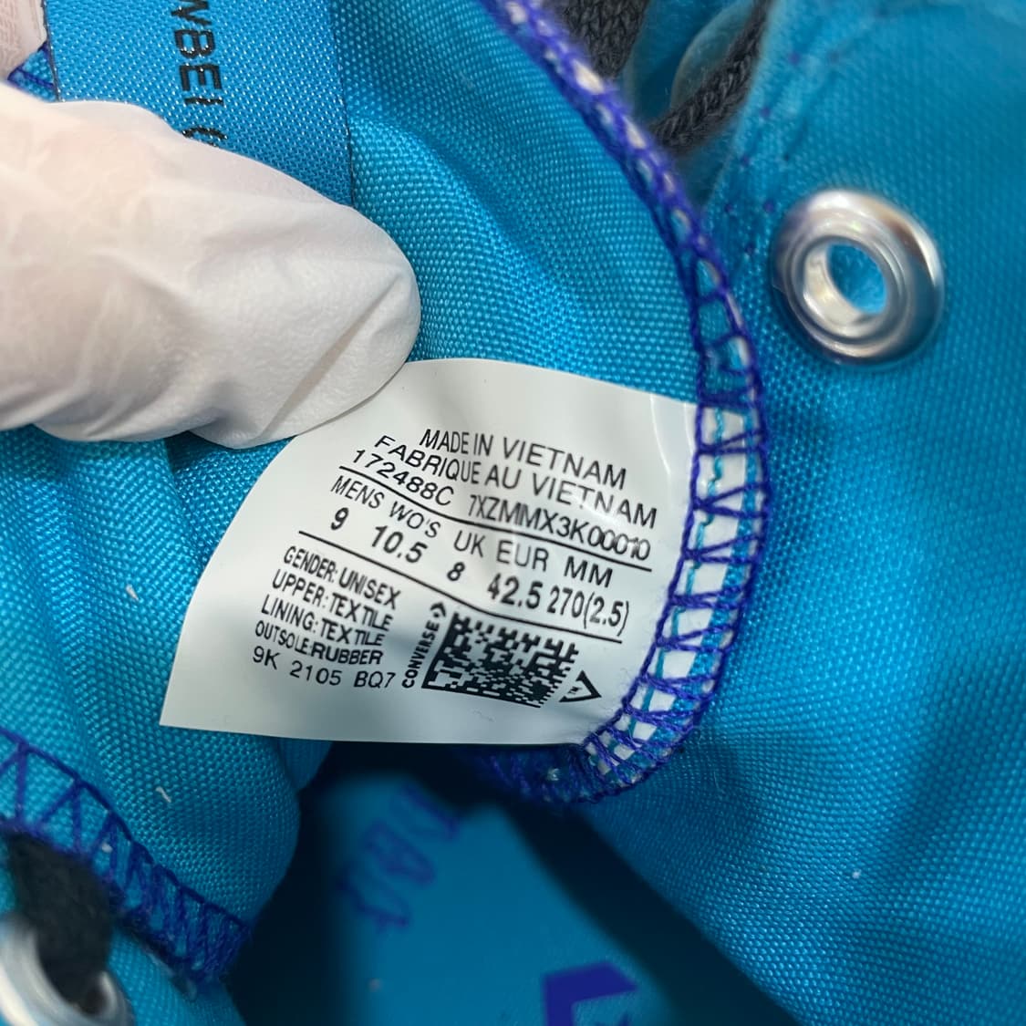 컨버스 x 스페이스 잼 런스타 모션 콩코드 270mm 상품이미지9