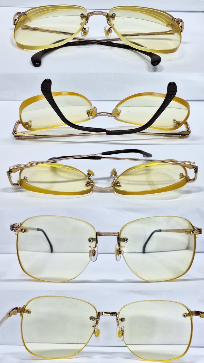 세르지오 타키니 SG-6570u 순 티타늄 무테 안경테 빈티지 y2k  상품이미지8