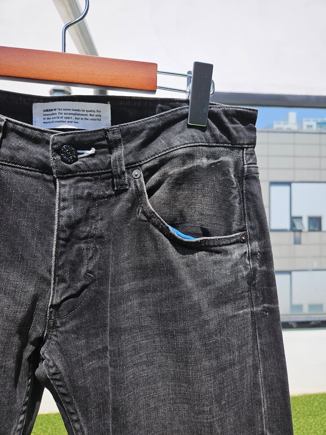 아디다스 데님 팬츠 상품이미지4
