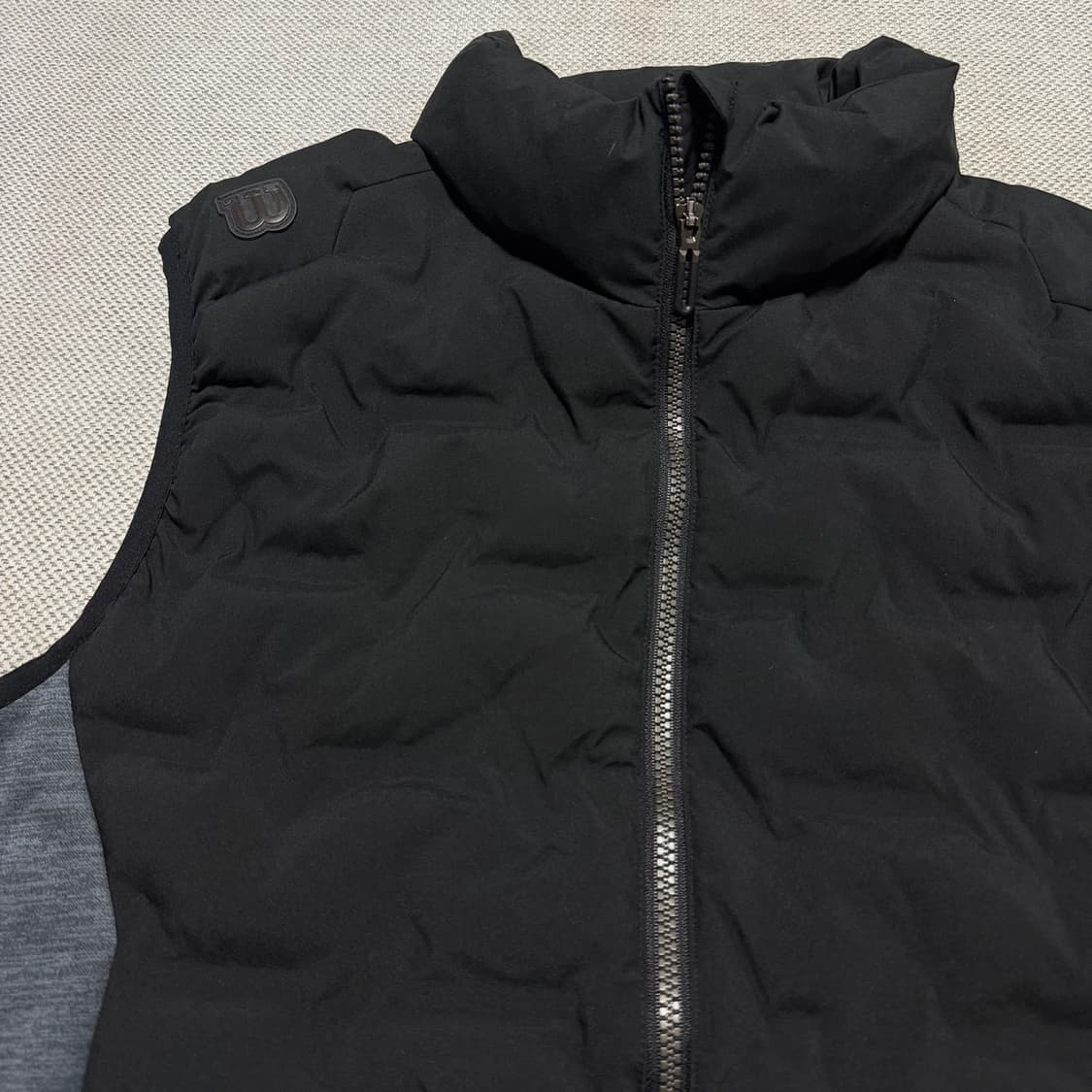 윌슨 퀄팅 경량 패딩조끼 상품이미지2