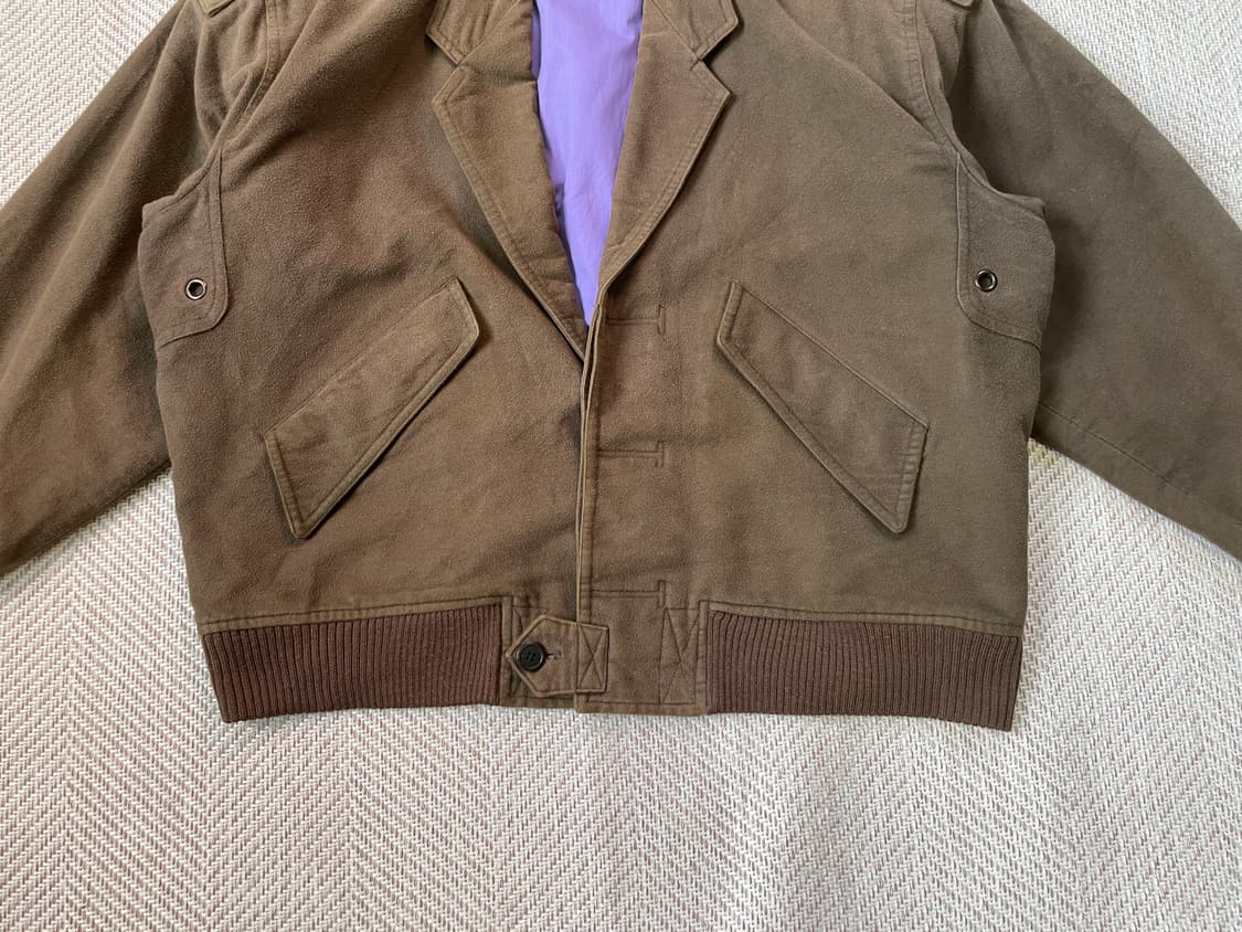 Nino Cerruti Motion 스웨이드 블루종 자켓 J03185 상품이미지2
