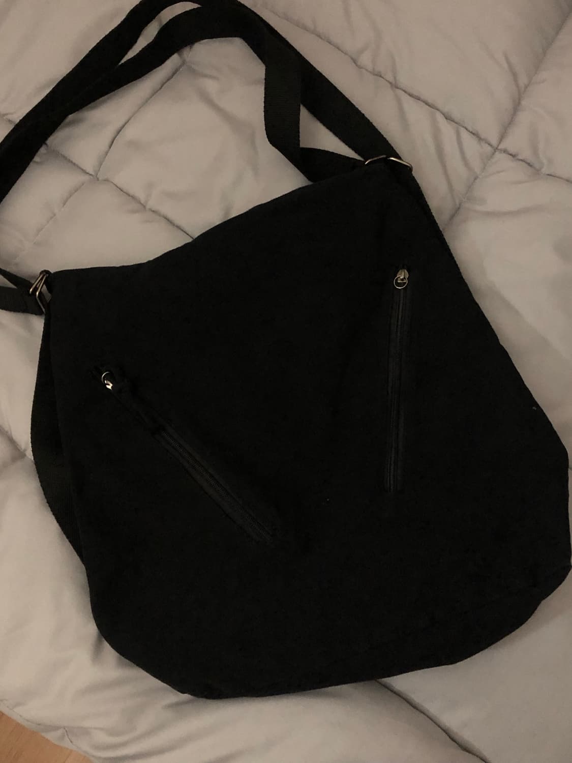 3way 캔버스 가방 블랙 상품이미지4