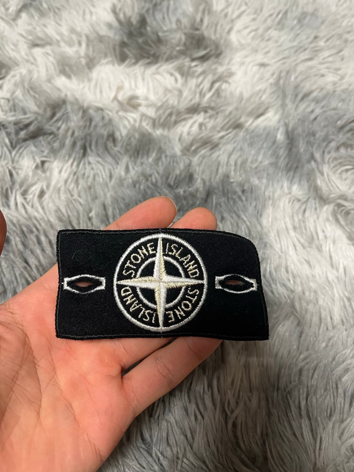 스톤아일랜드 화이트 와펜 상품이미지1