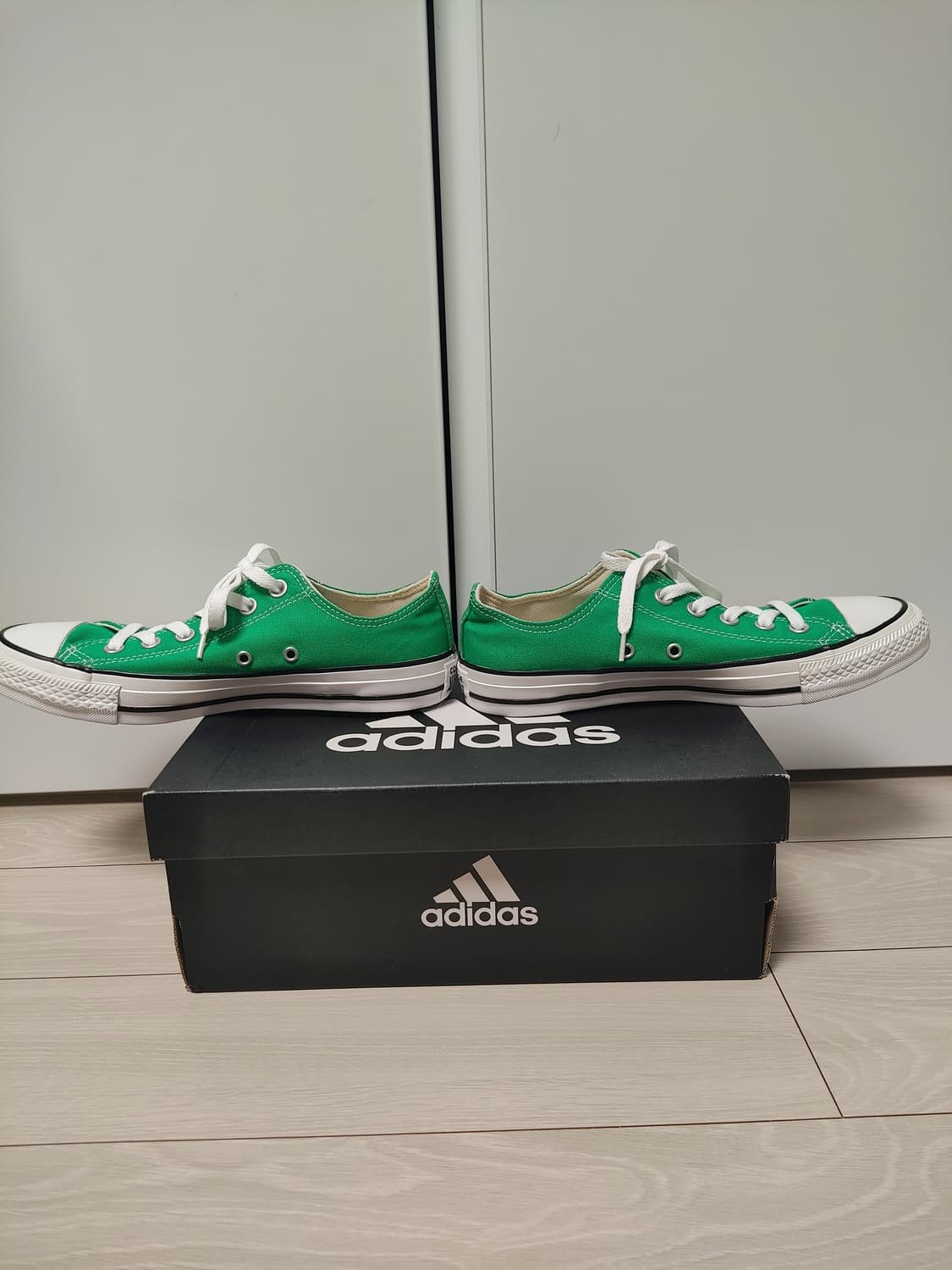 새상품 컨버스 그린 250 상품이미지3