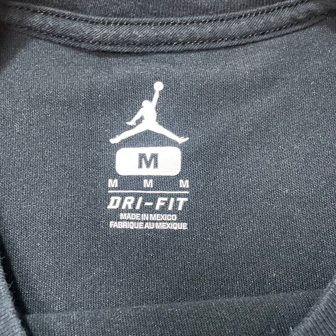 나이키 조던 점프맨 블랙 반팔 티셔츠 남성M 상품이미지4