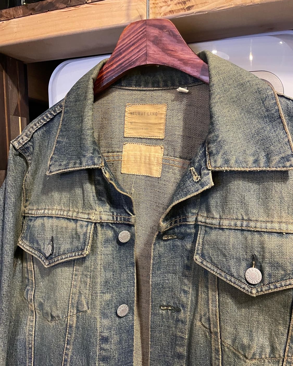 핼무트랭 청자켓 상품이미지3