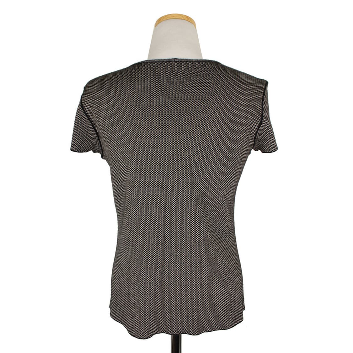 알마니꼴레지오니 블랙멀티 보카시 니트 상의(42) 상품이미지3