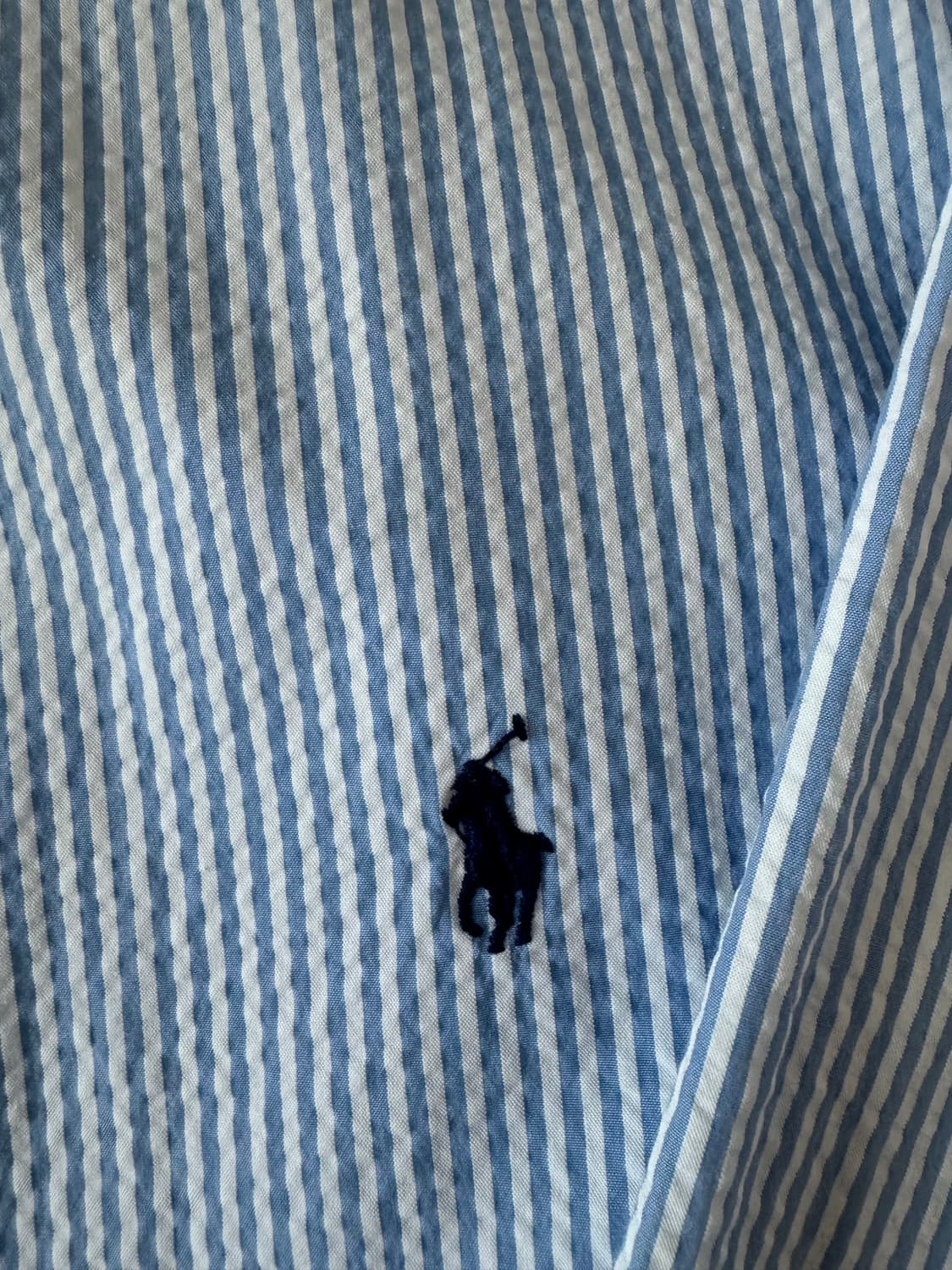 폴로 랄프로렌 스트라이프 시어서커 M 상품이미지2