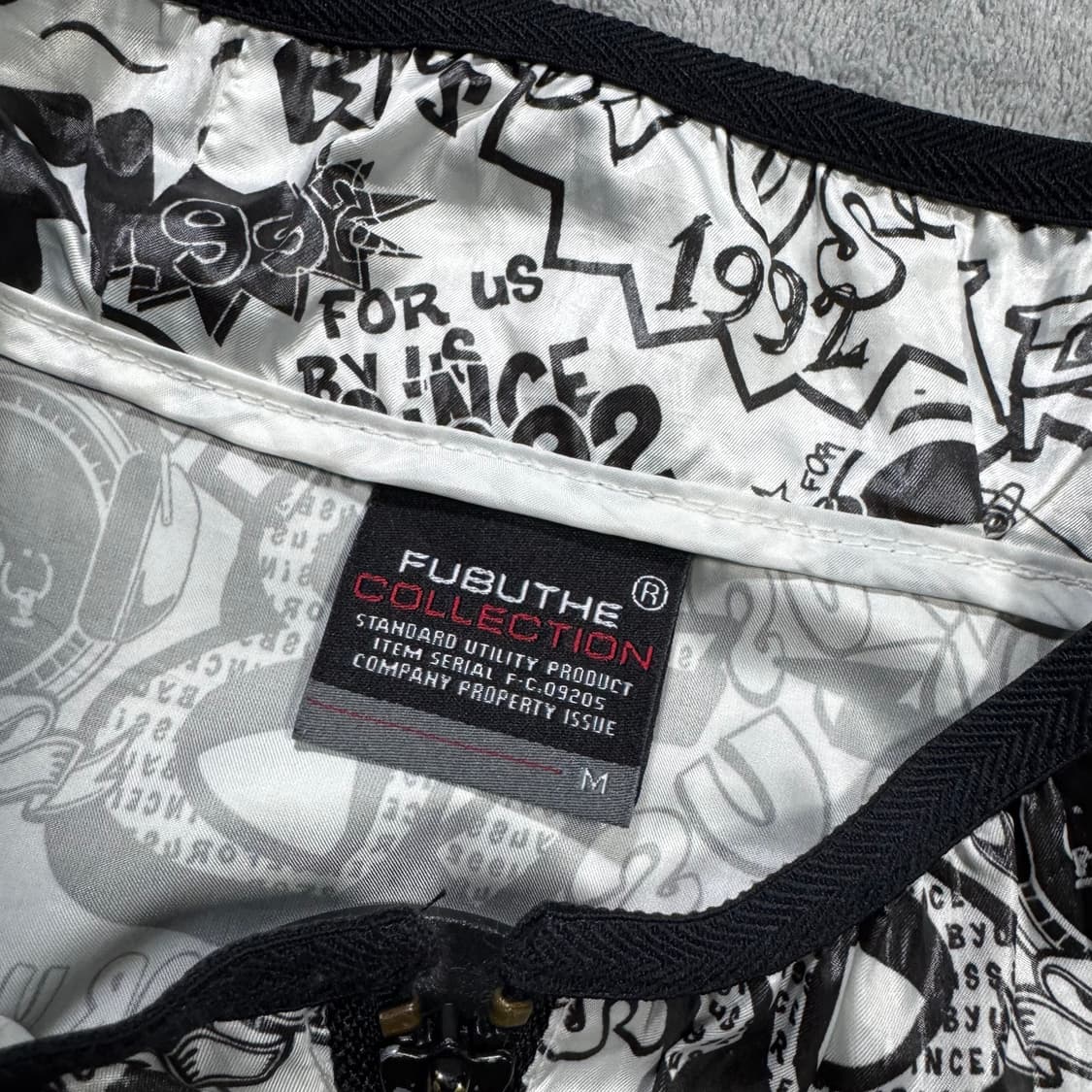 후부 올드스쿨 패턴 바람막이  상품이미지6