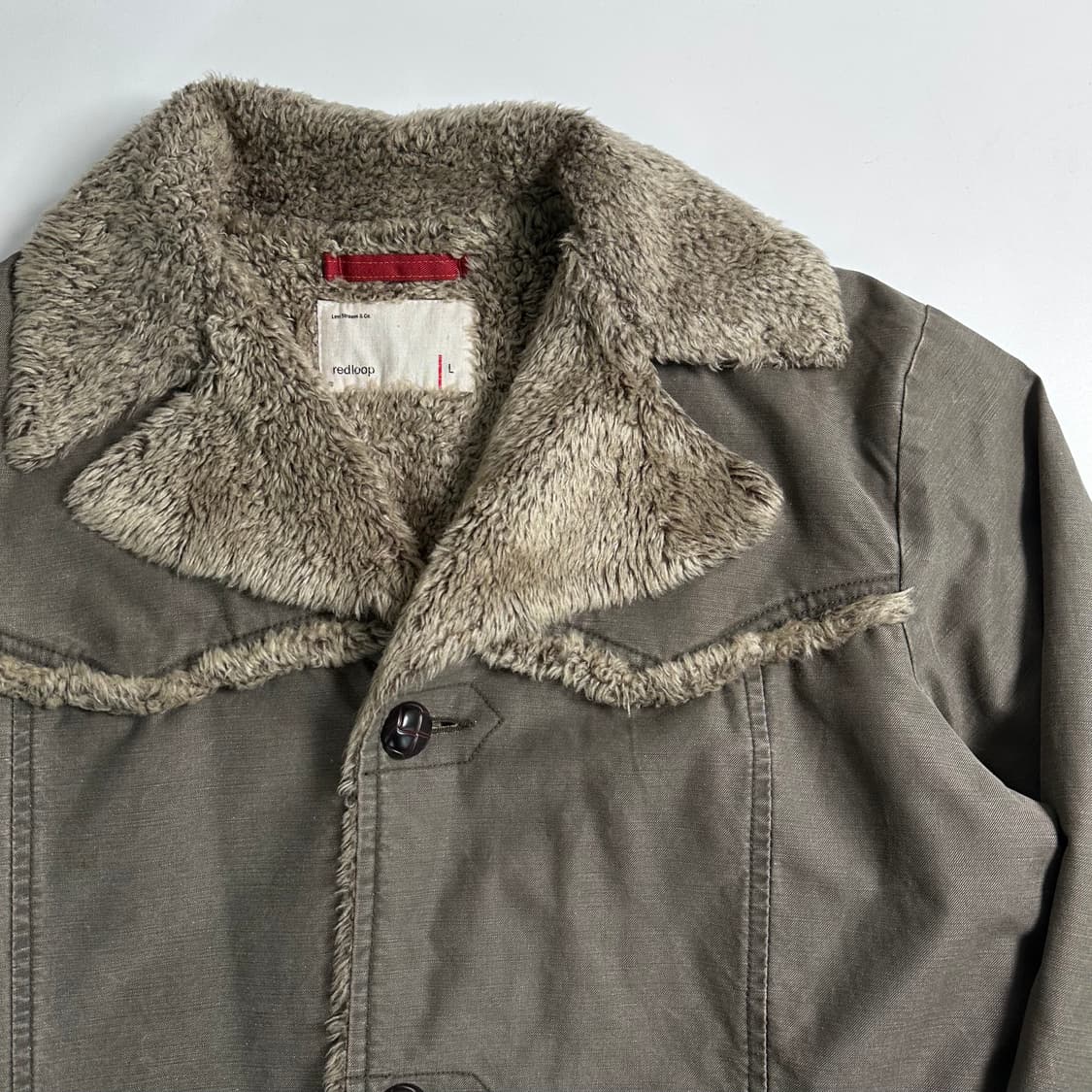 리바이스 카키 쉐르파 자켓 상품이미지3