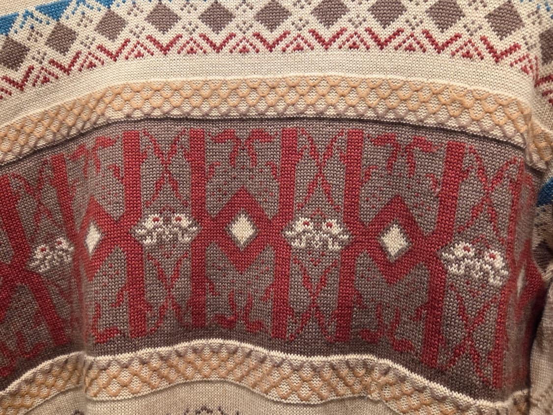 80'S 버버리 페어아일니트 상품이미지5