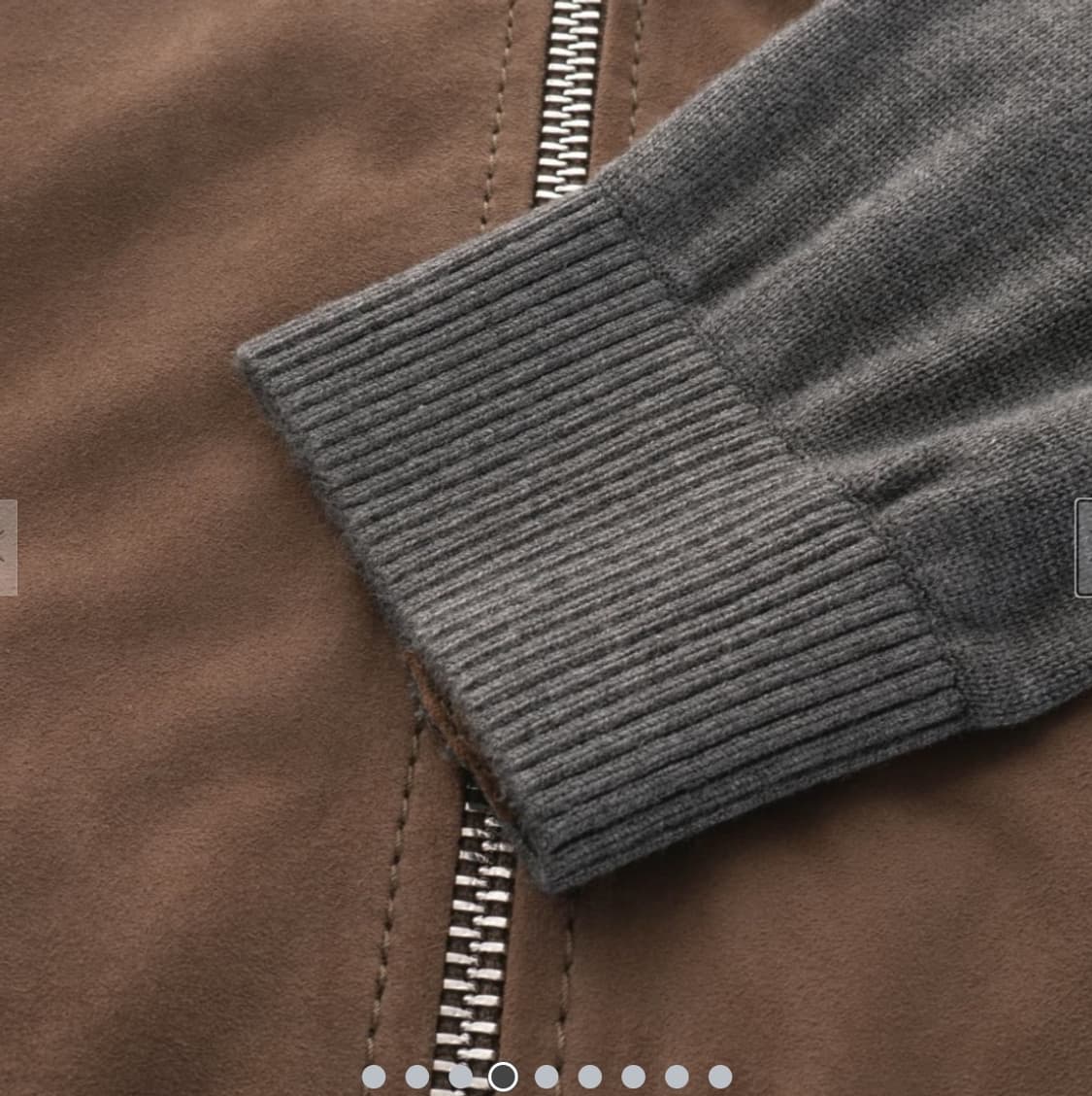 The Jack Leathers 스웨이드 후드 집업 새상품 상품이미지4