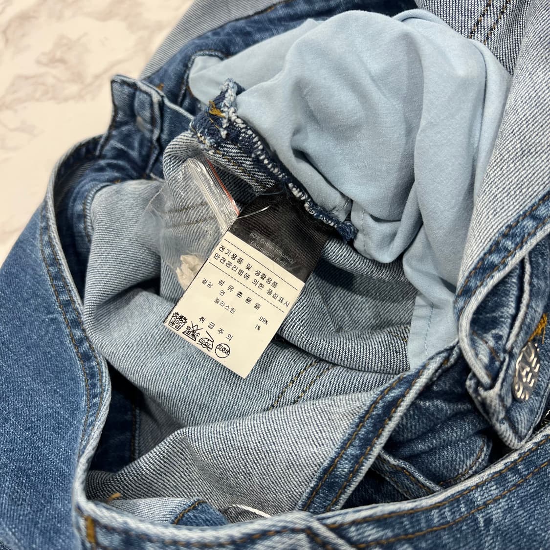 BAUM UND PFERDGARTEN 바움 운드 페르드가르텐 데님 오버롤 상품이미지10