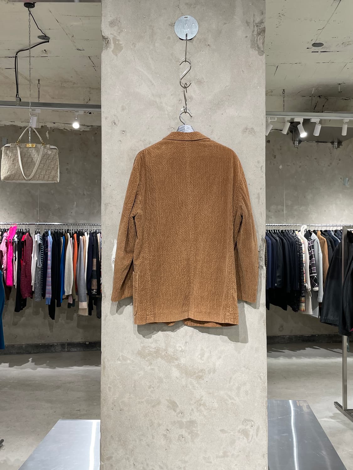 이세이 미야케 맨 브라운 패치 포켓 3B 코듀로이 자켓 상품이미지6