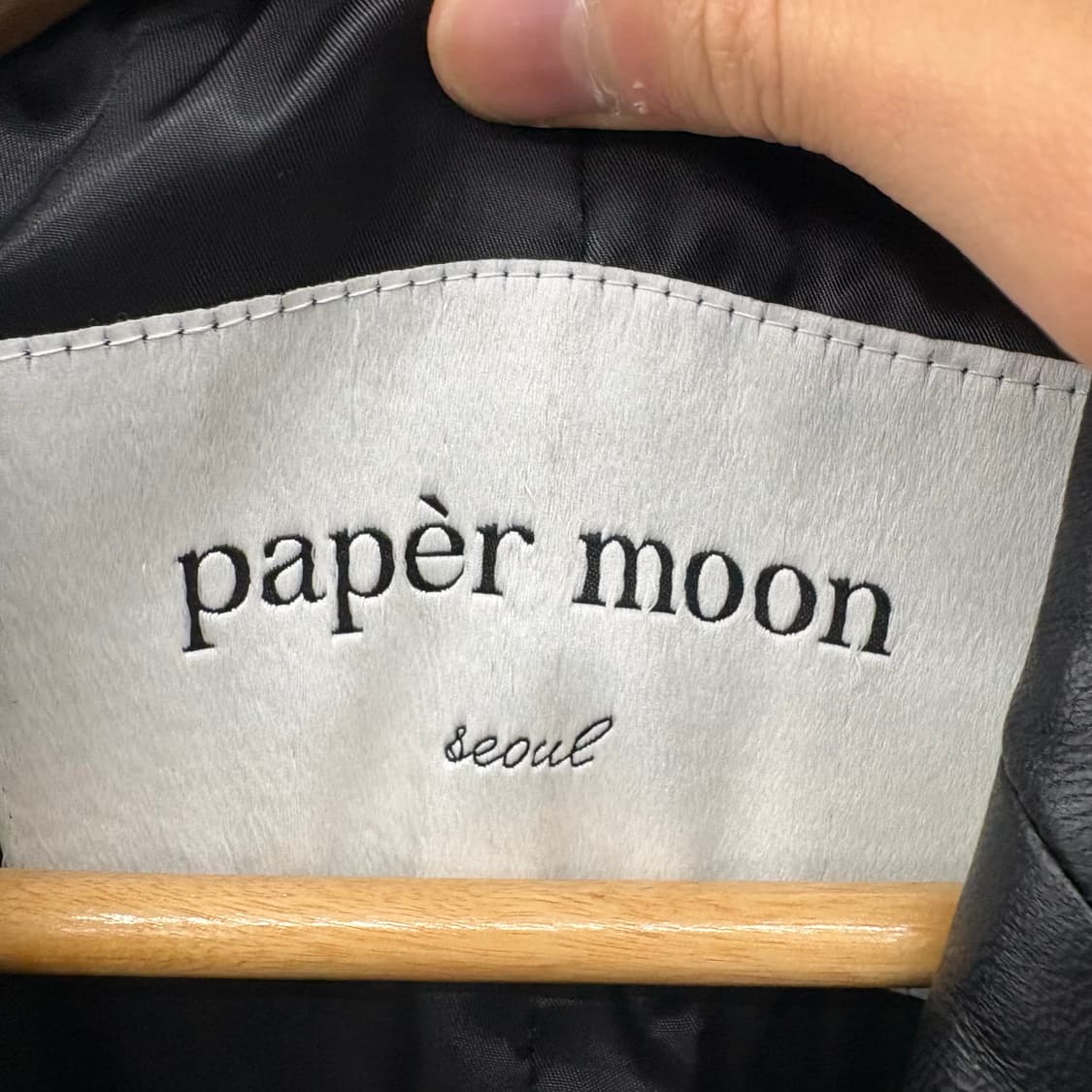 빈티지 양가죽 블랙 레더 자켓 여/M 상품이미지4