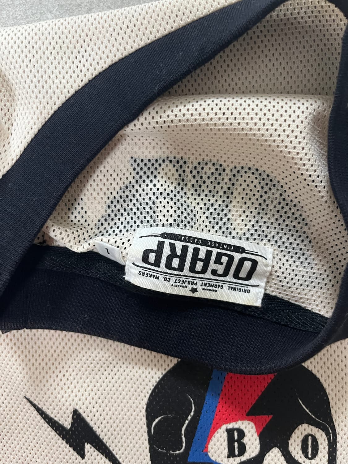[OGARP X BTSHOP] MOTO JERSEY IVORY 상품이미지3