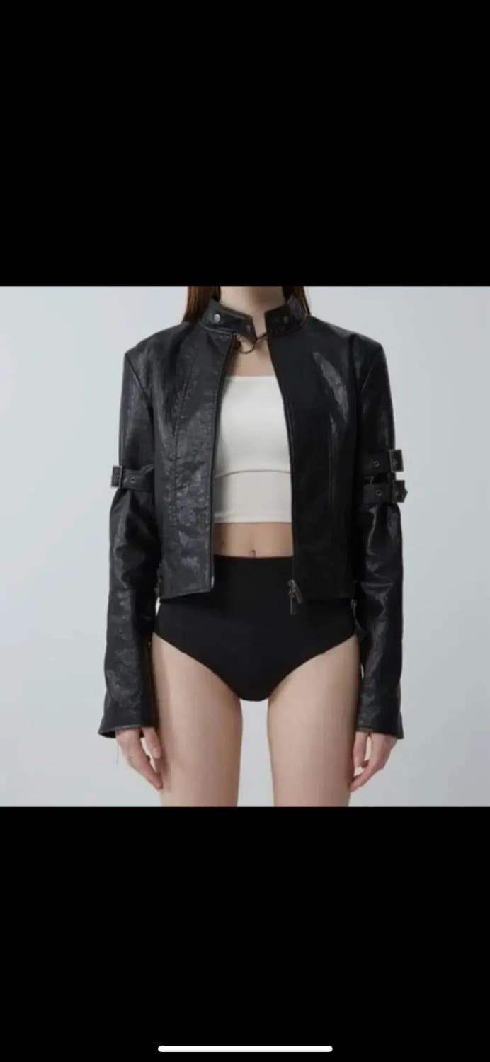 보헤미안서울 투웨이 레더 바이커 자켓 리뉴얼전 상품이미지1