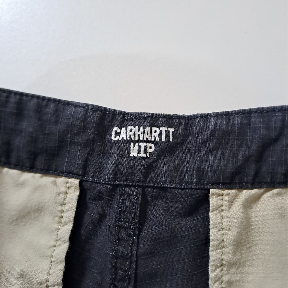 (택포) 칼하트 WIP 블랙 레귤러 카고 팬츠 31X32 B726 상품이미지7