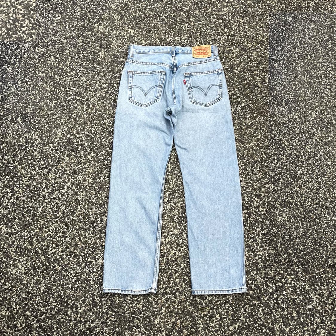00s 리바이스 505 레귤러핏 연청 데님 팬츠 (30) 상품이미지3