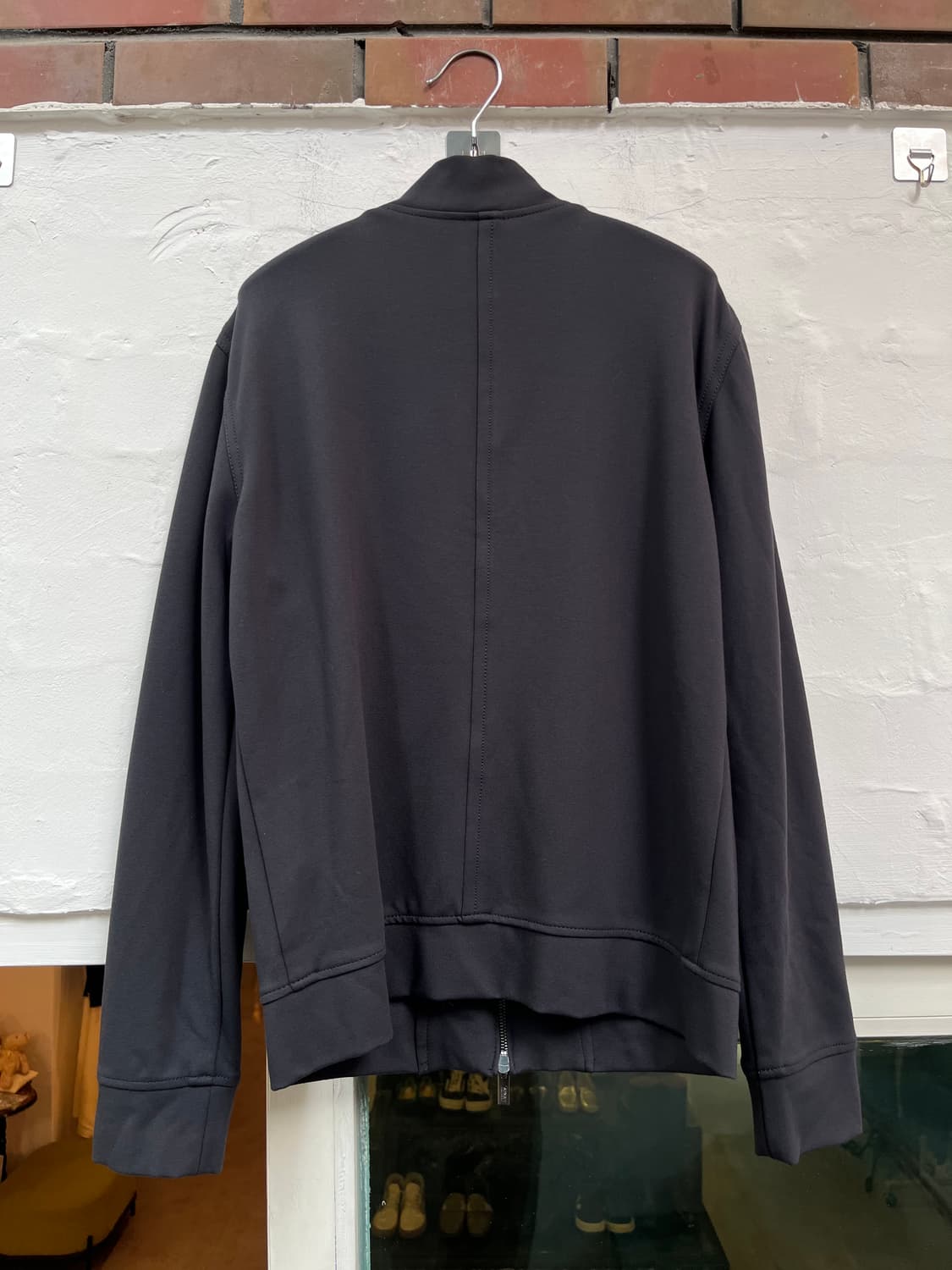 Armani 꼴레지오니 투웨이 집업자켓 블랙 M 상품이미지6