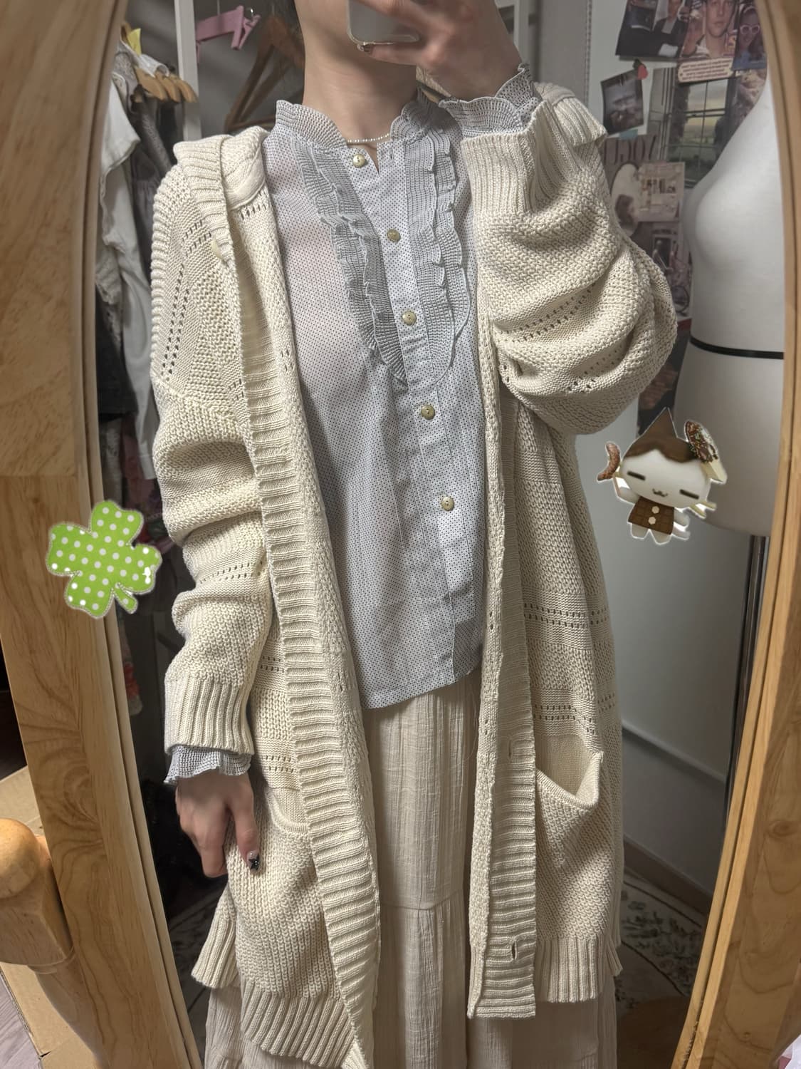 모리걸 하구미 아이보리 3개 코디세트 상품이미지1