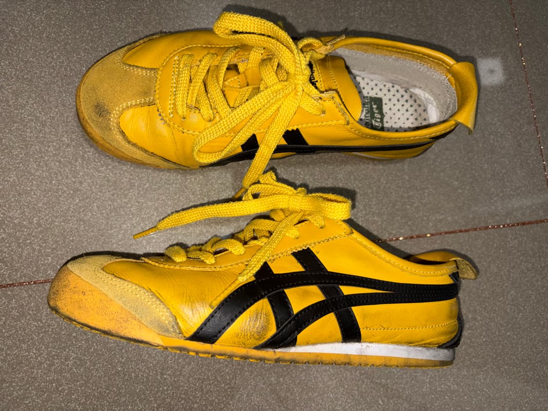 오니츠카 타이거 멕시코 66 옐로우 블랙 상품이미지3