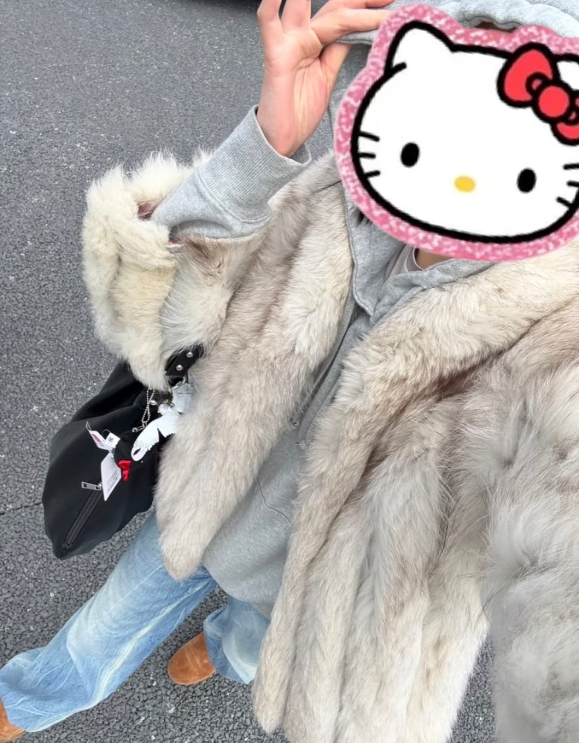 핀터깔 빈티지 퍼 자켓 코트 모피 상품이미지2