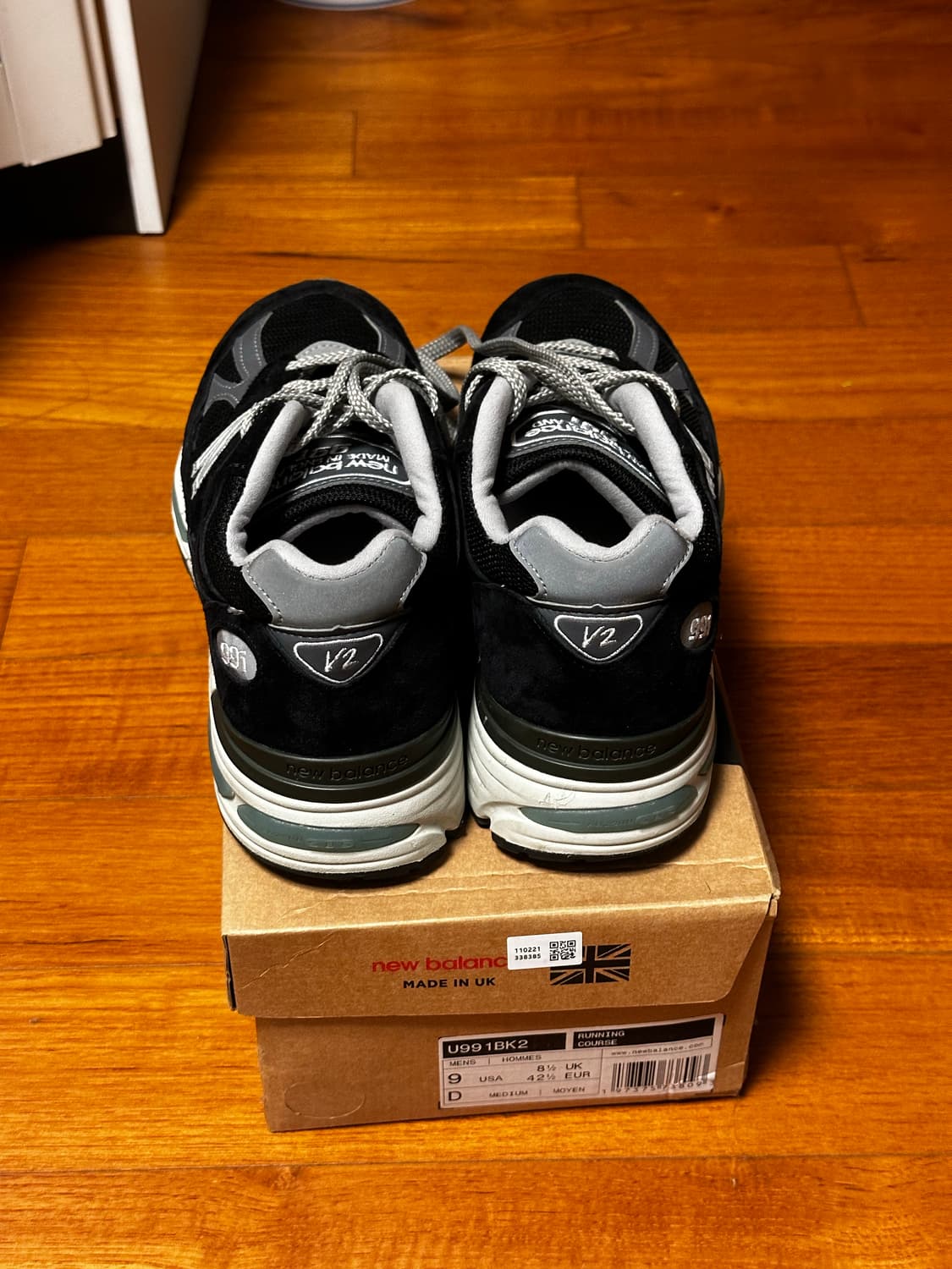 뉴발란스 991v2 블랙 270 상품이미지4