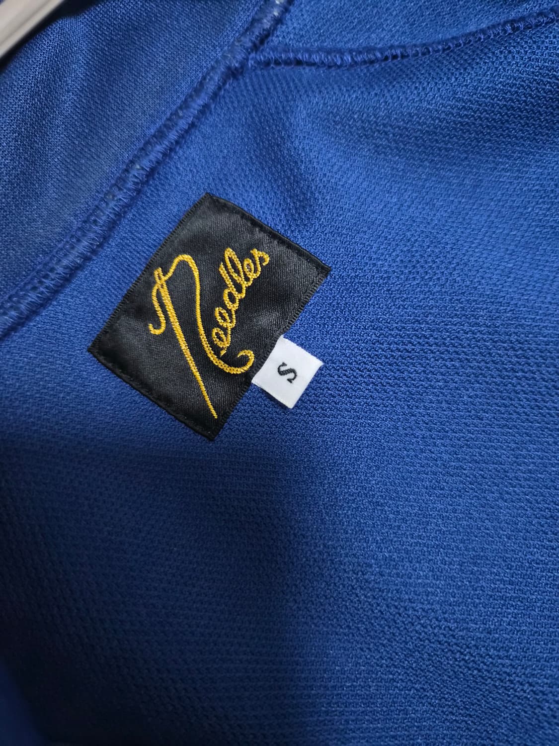 니들스 트랙 자켓 폴리 스무스 로얄 블루 S사이즈 상품이미지3