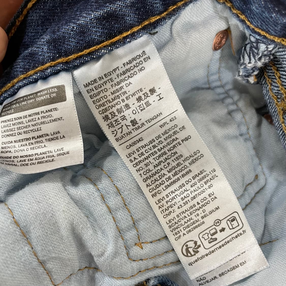 리바이스 501 오리지널 데님 팬츠 32/30 상품이미지5