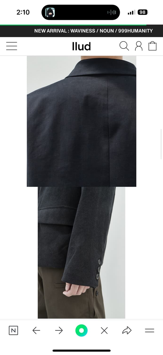 에피센터 자켓 M 상품이미지2