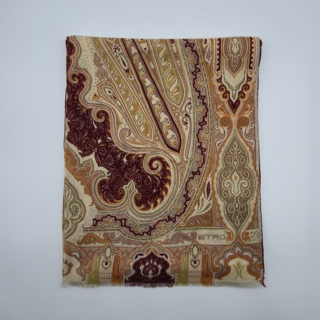 ETRO 에트로 울 실크 머플러 스카프 [JBFS10751-81-03] 상품이미지3