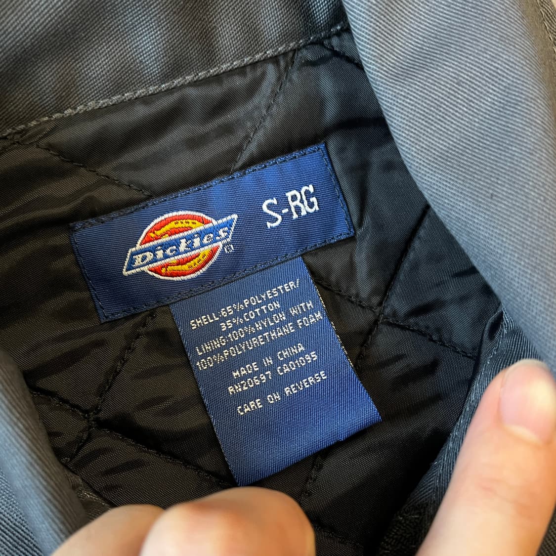 디키즈 정품 아이젠하워 그레이 누빔 워크 자켓 상품이미지4