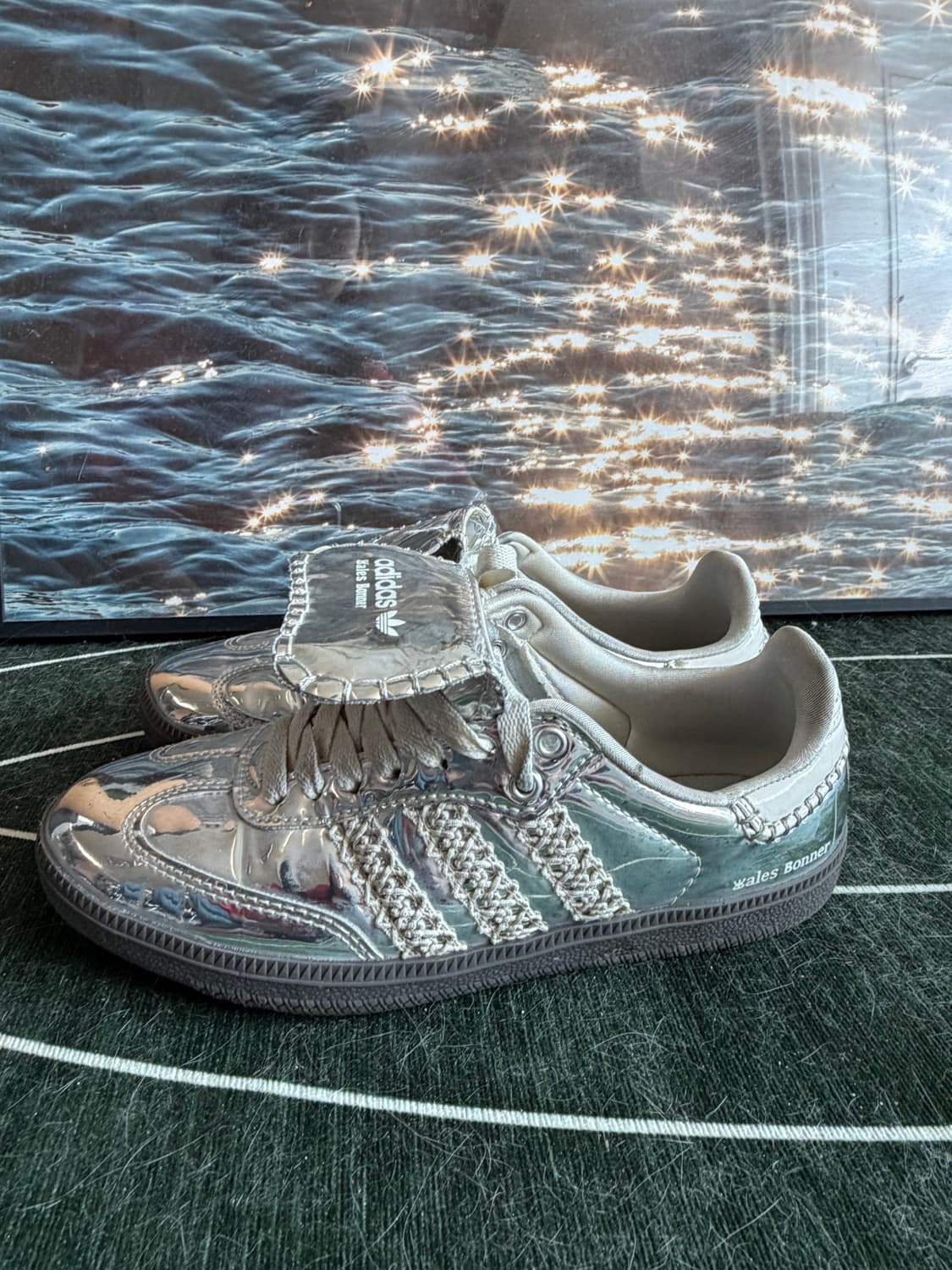 아디다스 X 웨일스보너 삼바 실버 상품이미지4