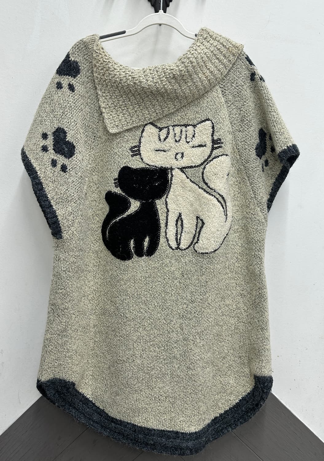 🐈‍⬛하구미의 러블리 cat 코디세트🐈‍⬛ 니트 조끼 원피스 그런지 상품이미지3